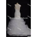 Elegant A-Line Sweetheart Robe de mariée avec Tulle Tiered